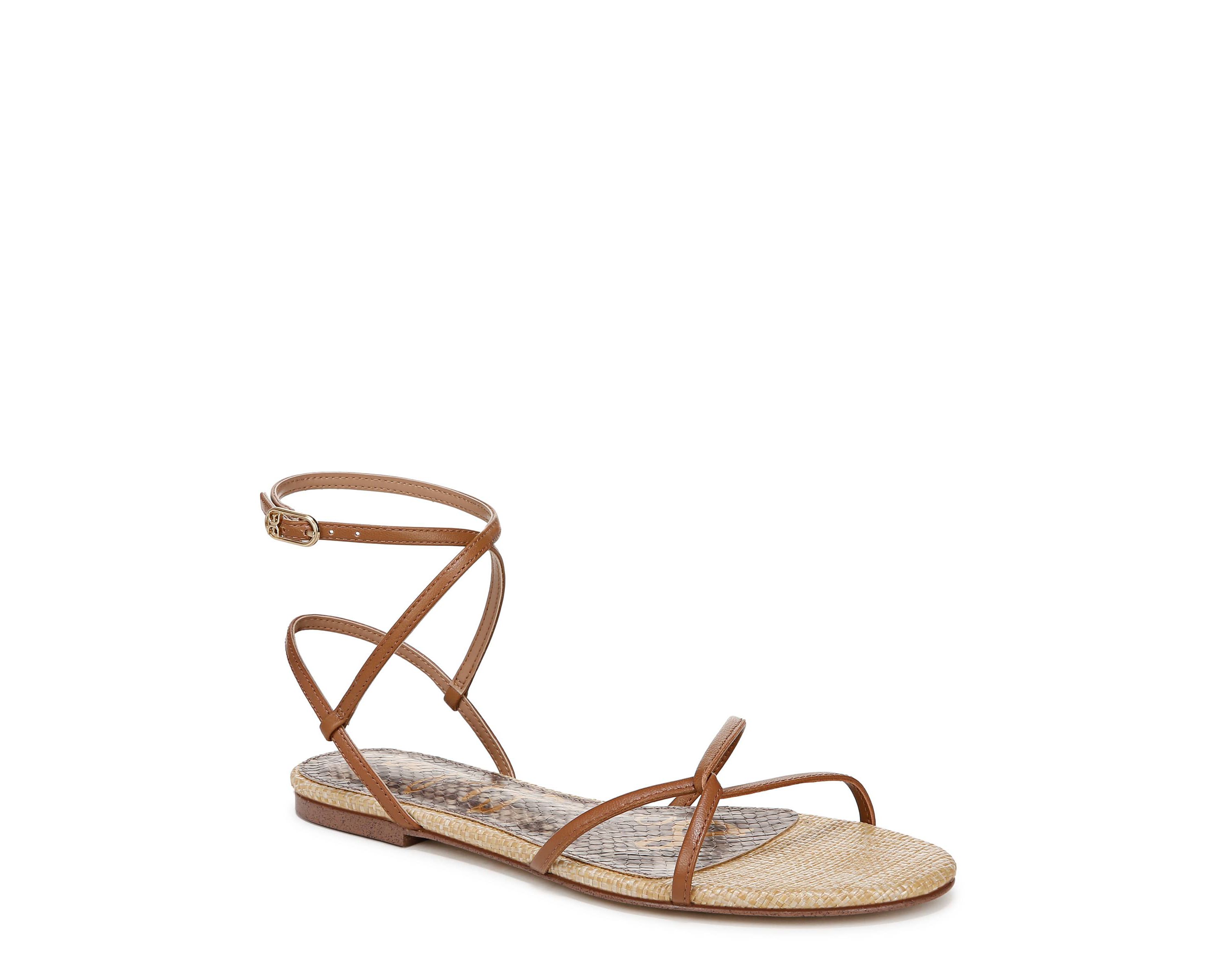 Ellina Strappy Flat Sandal