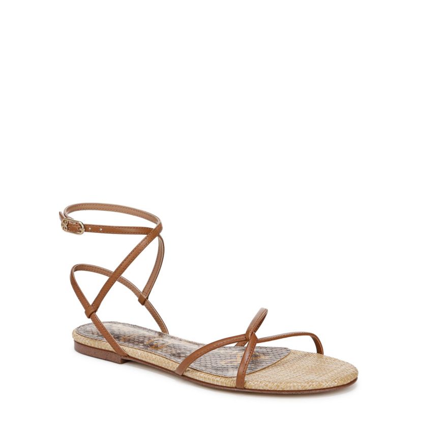 Ellina Strappy Flat Sandal