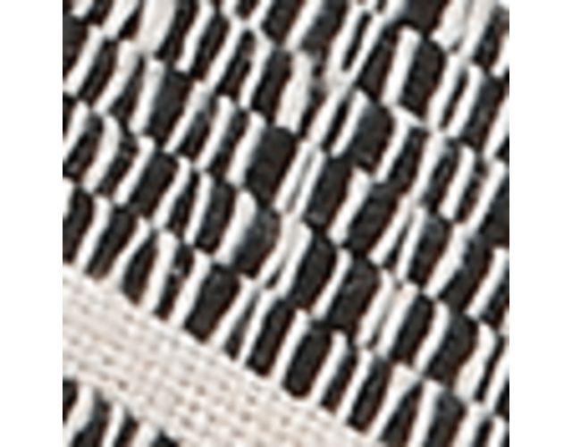 Black / Natural Knit Fabric