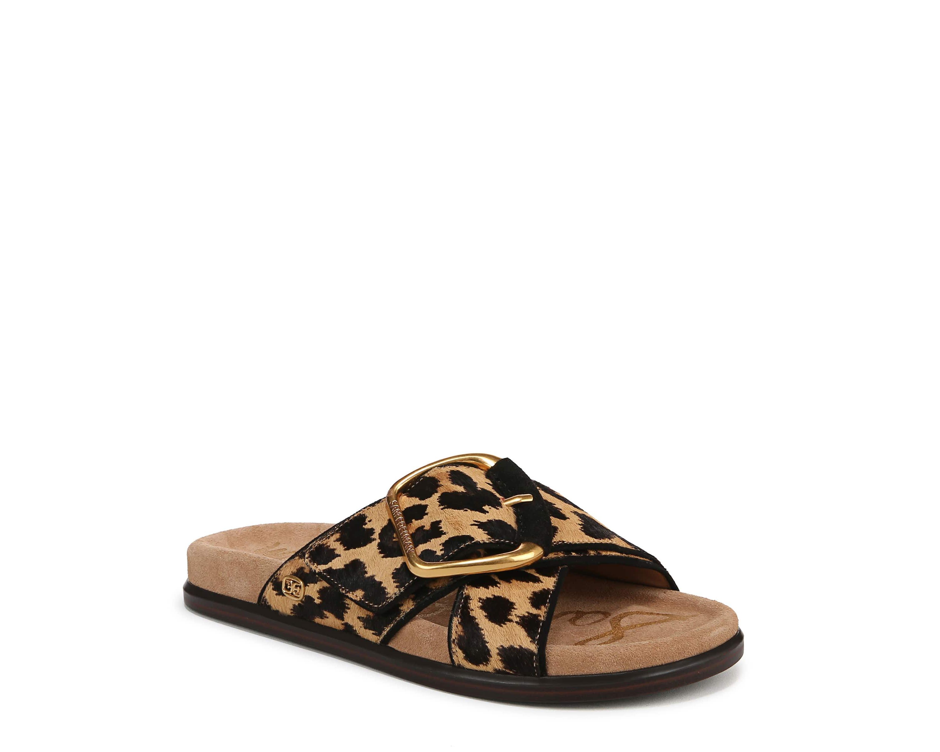 Darla Buckle Slide Sandal