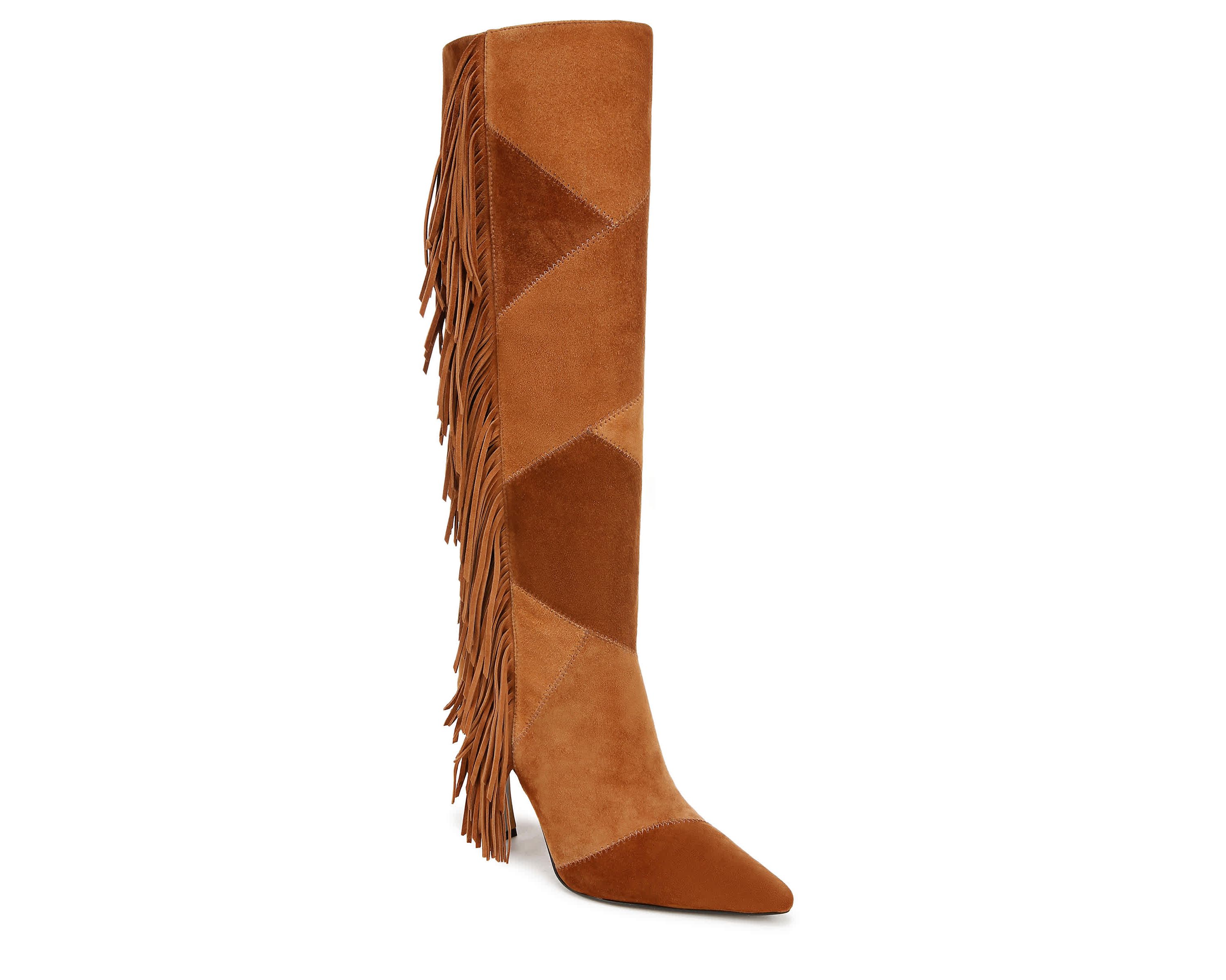 Ellis Knee High Fringe Boot