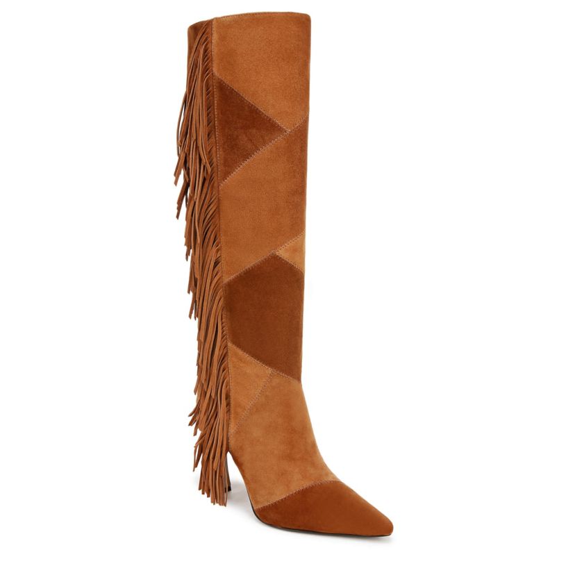 Ellis Knee High Fringe Boot