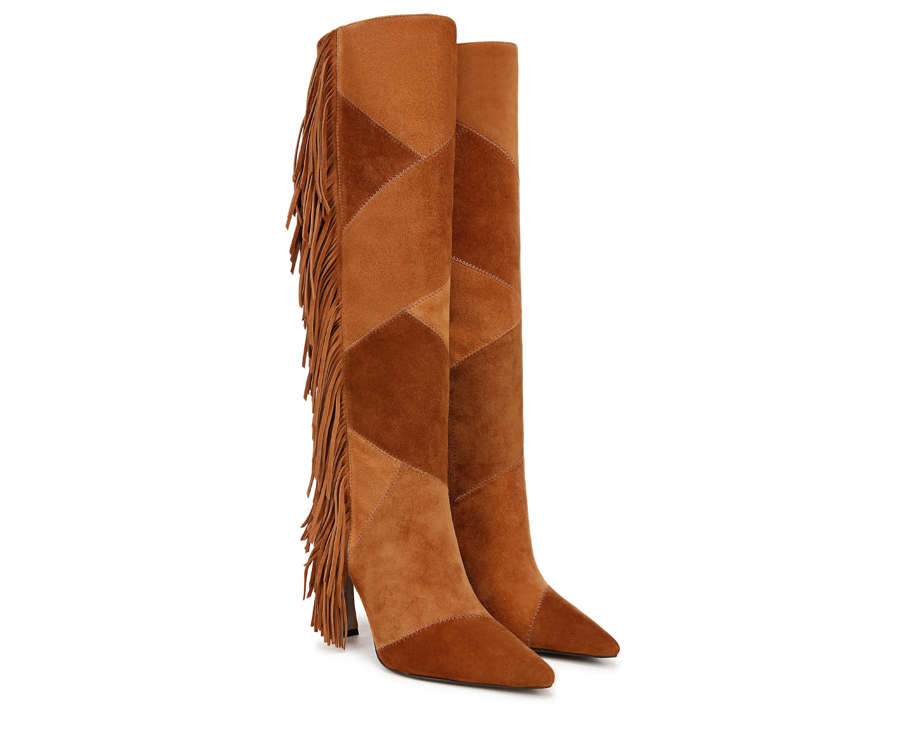 Ellis Knee High Fringe Boot