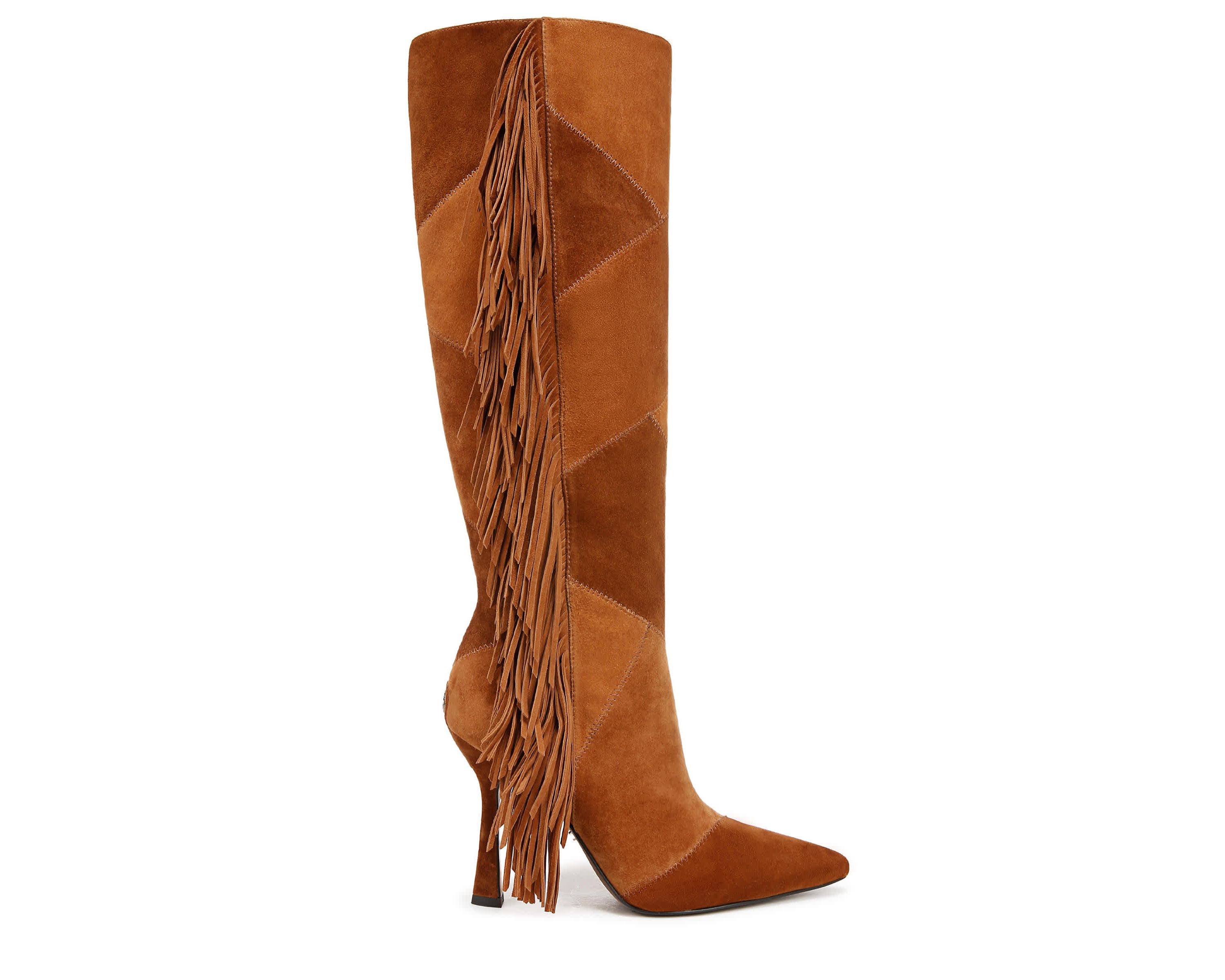 Ellis Knee High Fringe Boot