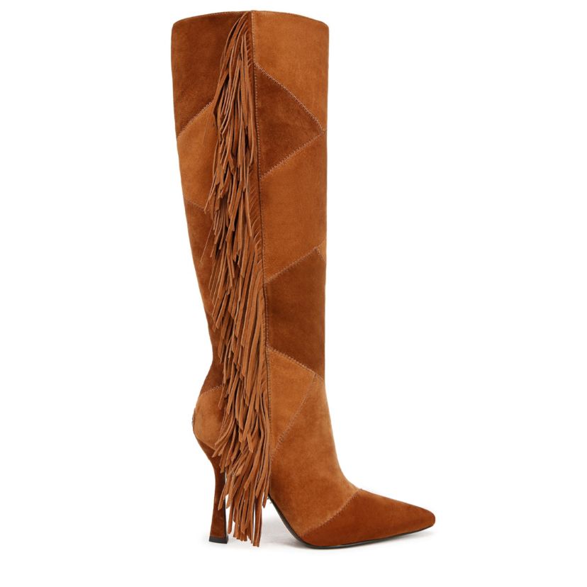 Ellis Knee High Fringe Boot