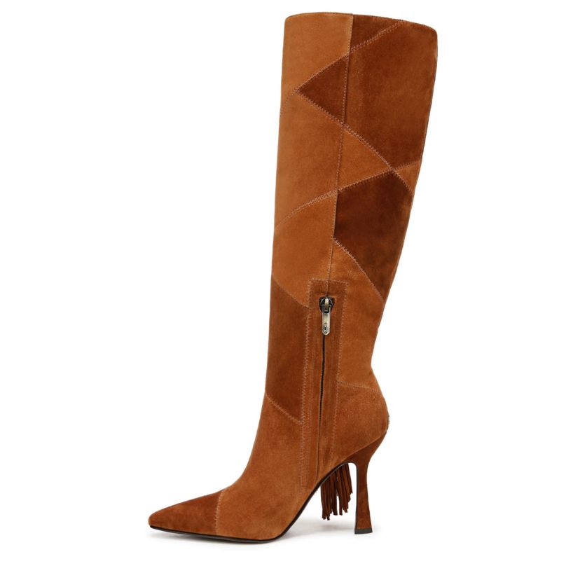 Ellis Knee High Fringe Boot