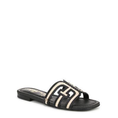 Sam Edelman Women's Bay Multi Slide Sandal, Black, 9M