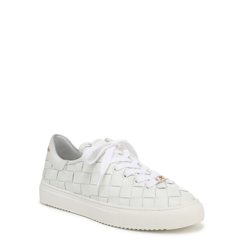 Poppy Woven Lace Up Sneaker