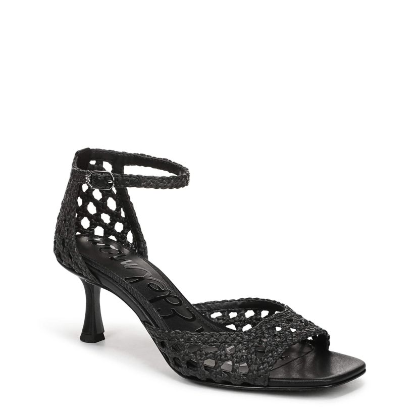 kitten heel dress sandals Women's Rise and Shine Natural Faux Leather Strappy | Size: 6 The sculptural loop detail gives them a modern Women's Kitten Low Heel Sandals