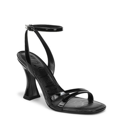 Sam Edelman Women's Junie Strappy Sandal, Black, 8M
