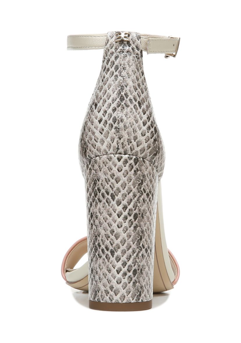 Yaro Block Heel Sandals 