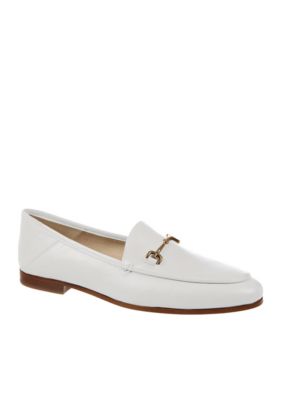 Sam Edelman Women's Loraine Bit Loafers, White, 7M
