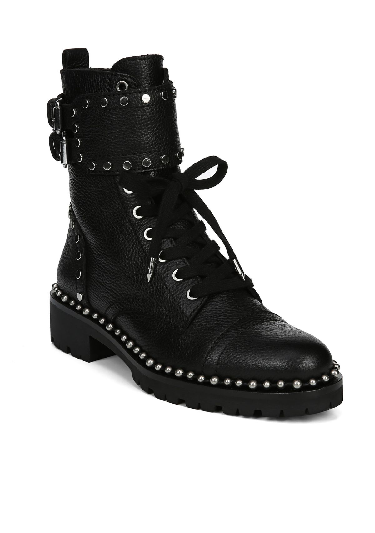 Jennifer Studded Combat Boot