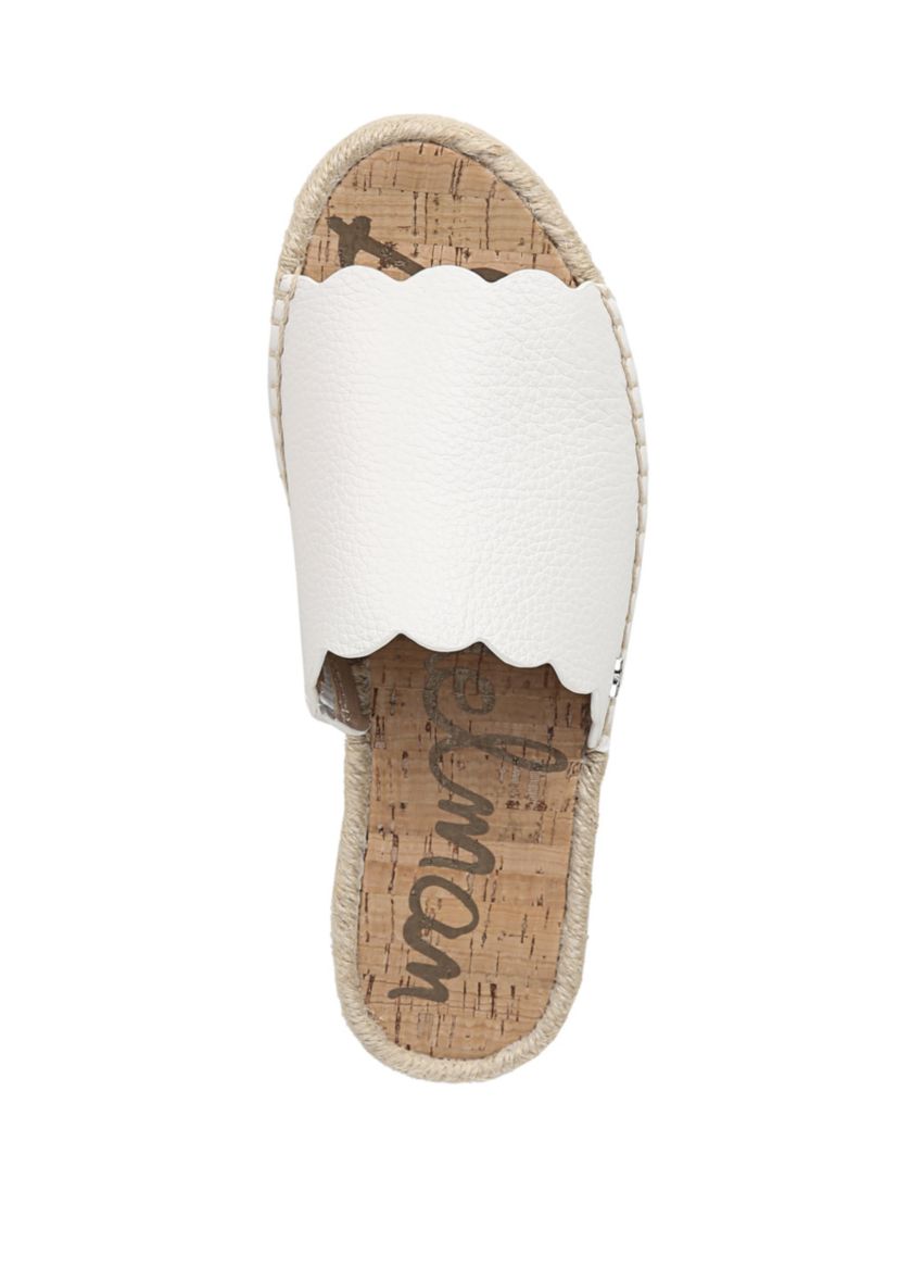 Andy Scallop Espadrille Sandals