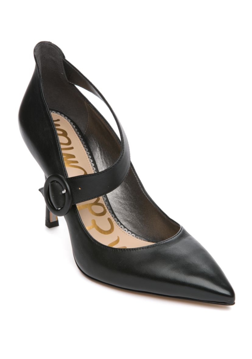 Hinda Cross Strap Pumps