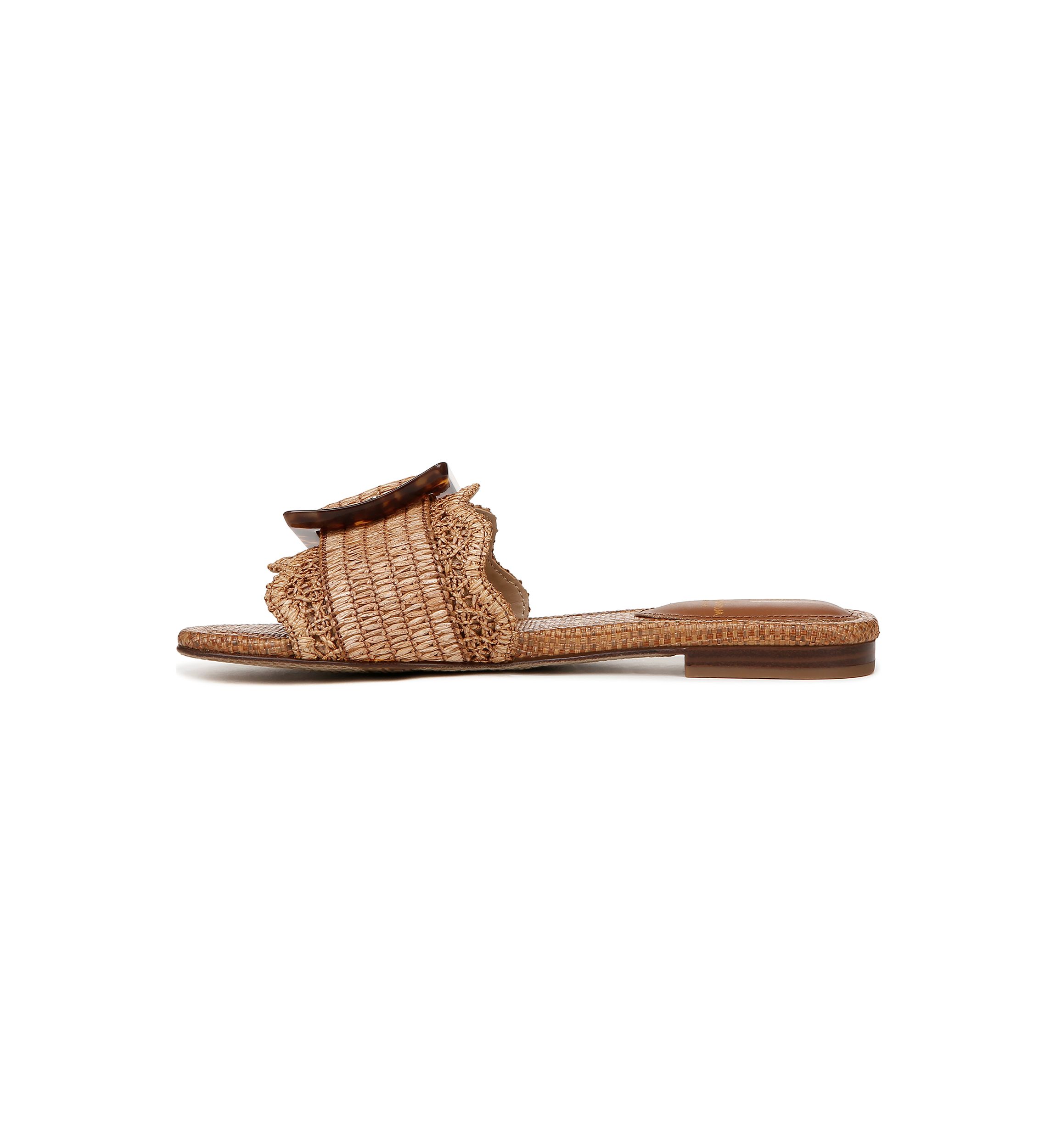 Bambi Raffia Slide Sandals