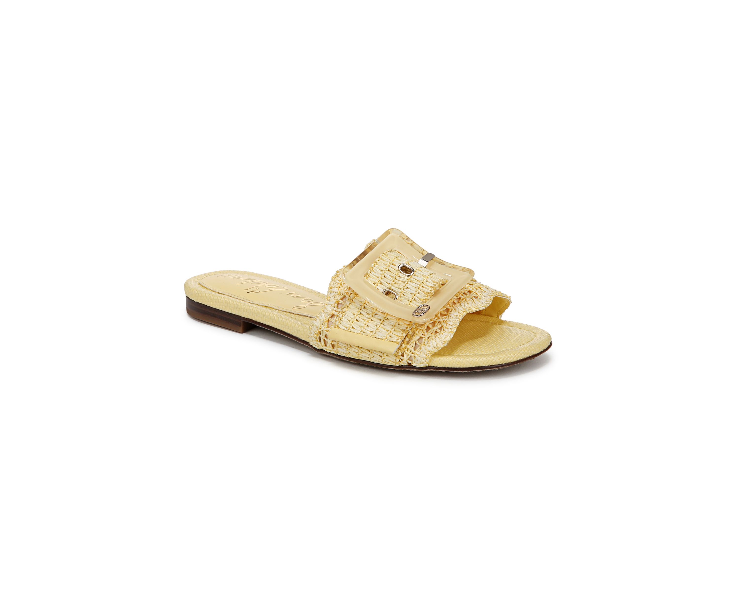 Bambi Raffia Slide Sandals