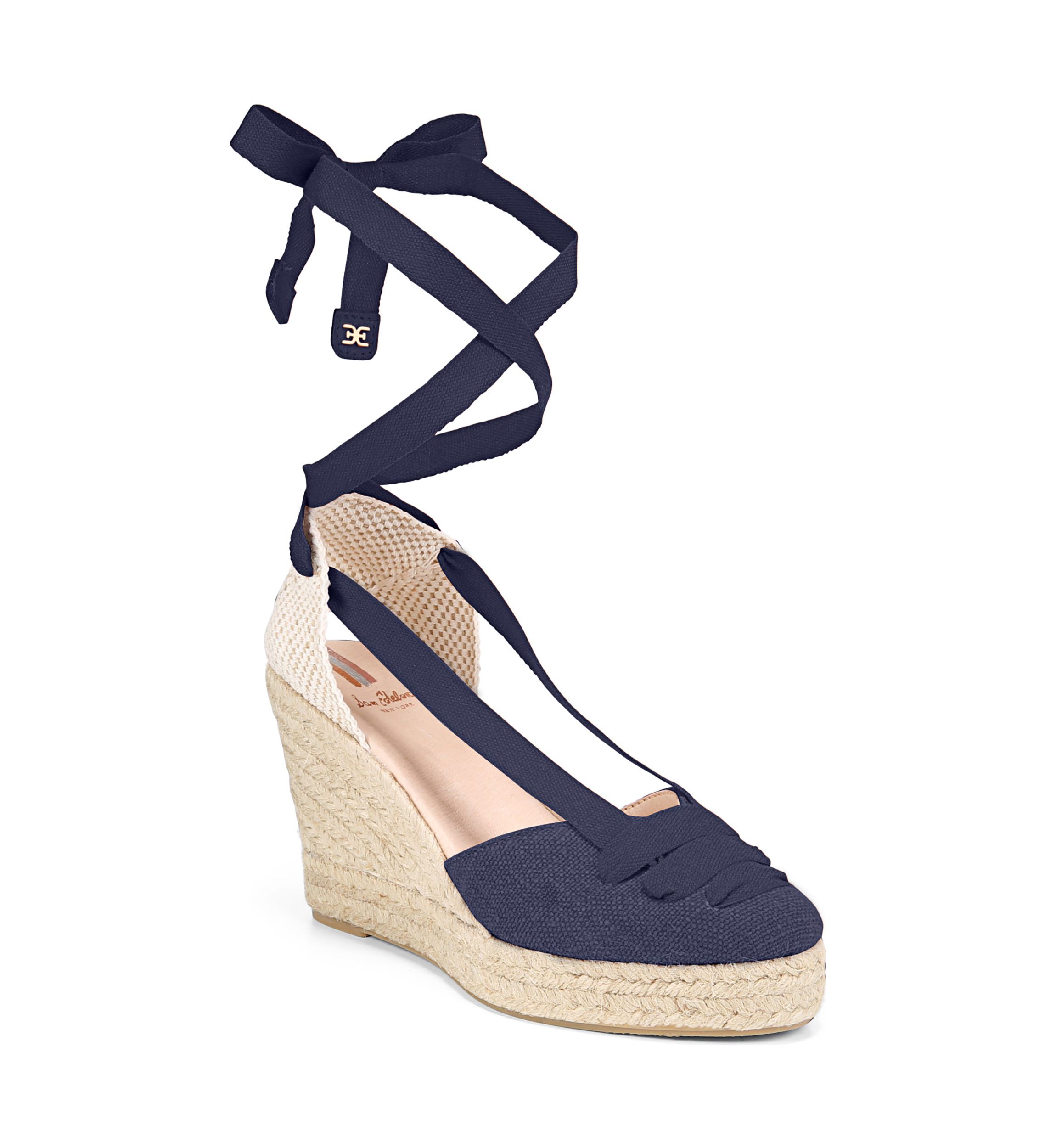 Margherita Ankle Wrap Wedge Sandals