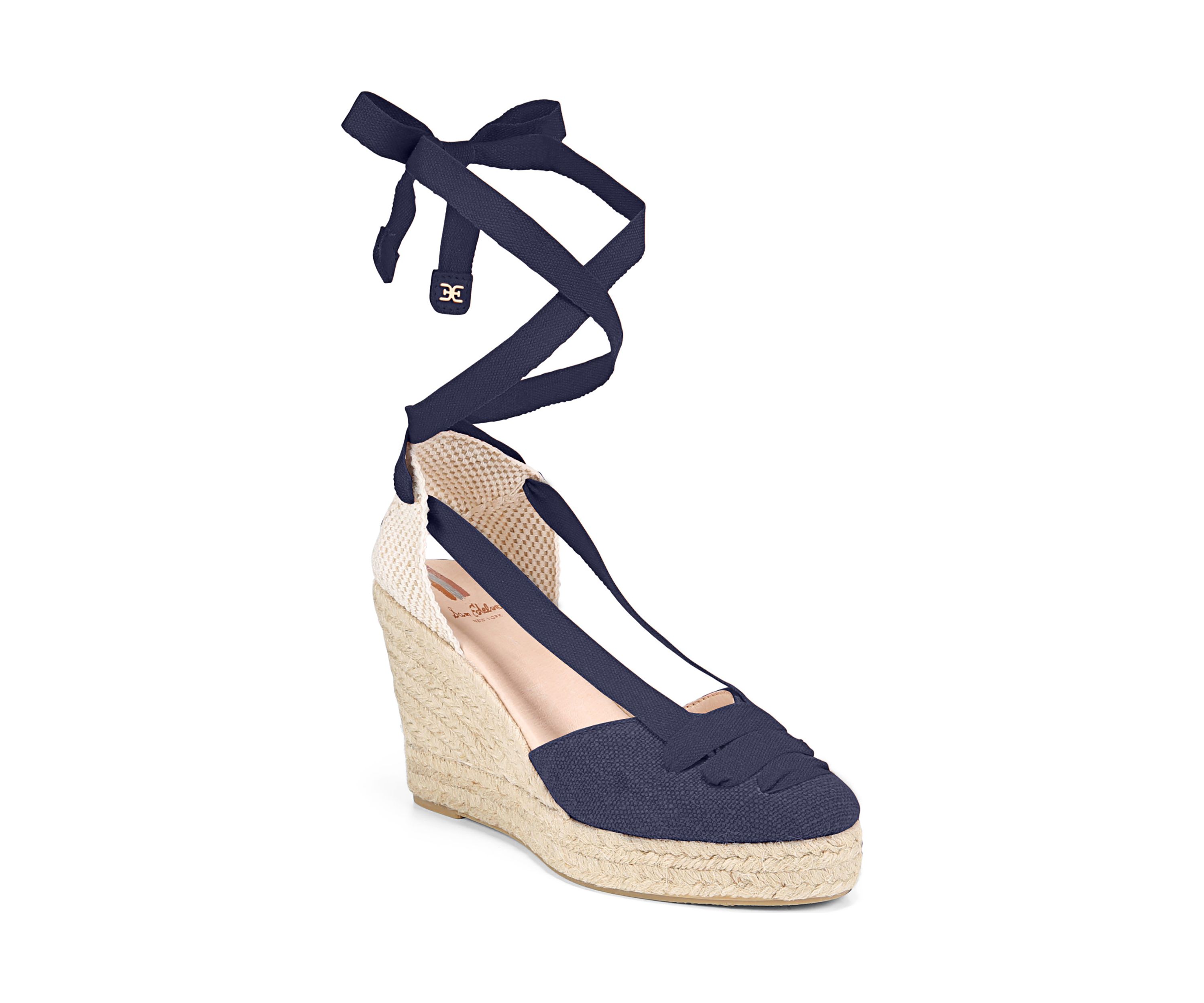 Margherita Ankle Wrap Wedge Sandals