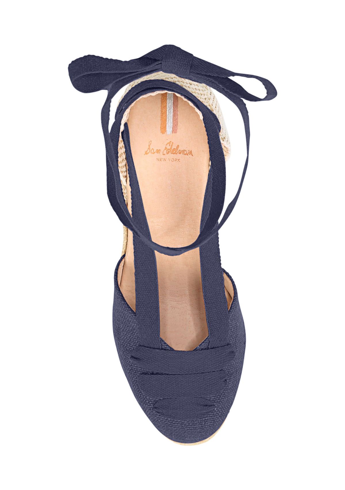 Margherita Ankle Wrap Wedge Sandals
