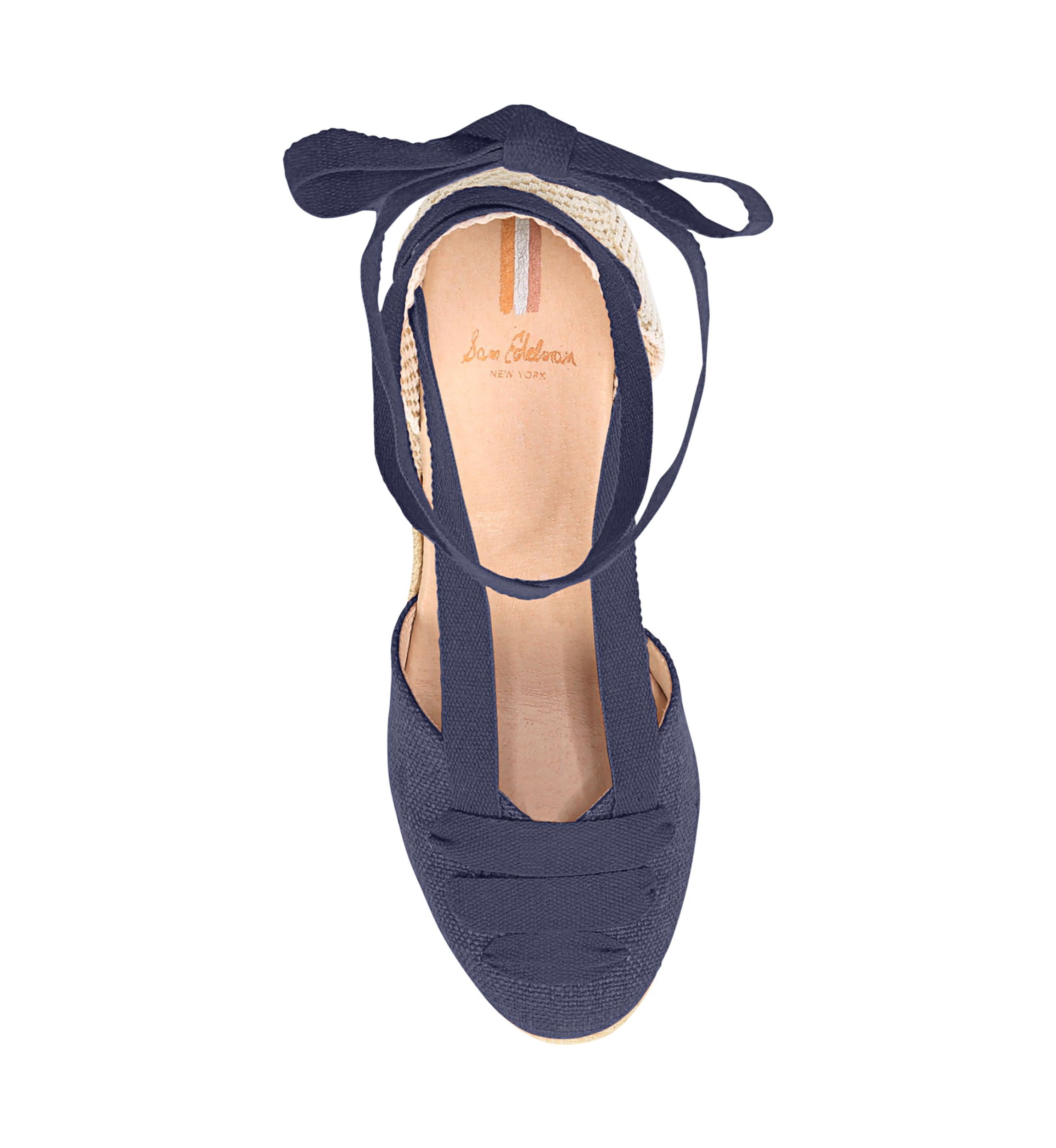 Margherita Ankle Wrap Wedge Sandals