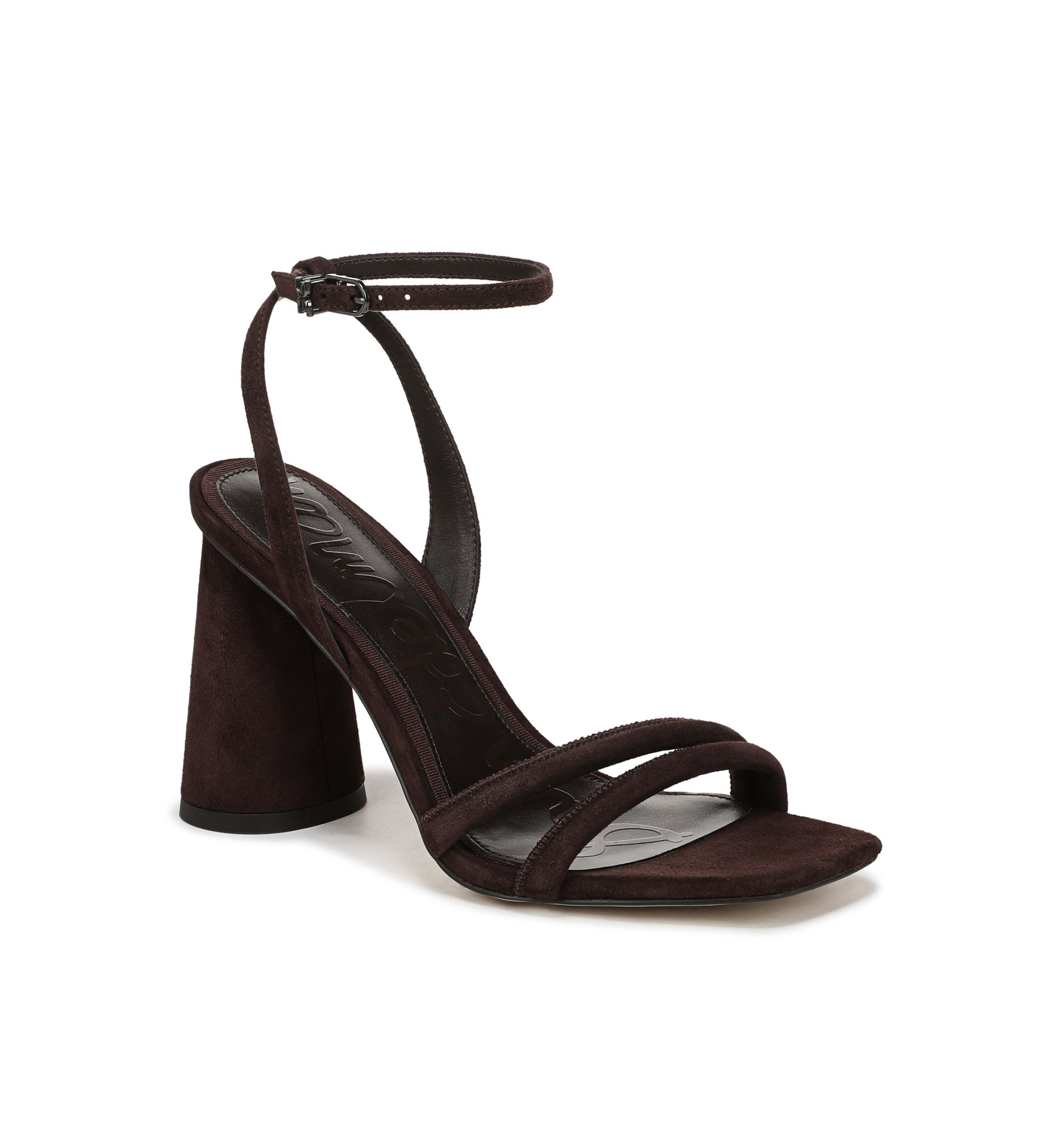 Kia Ankle Strap Block Heel Sandals