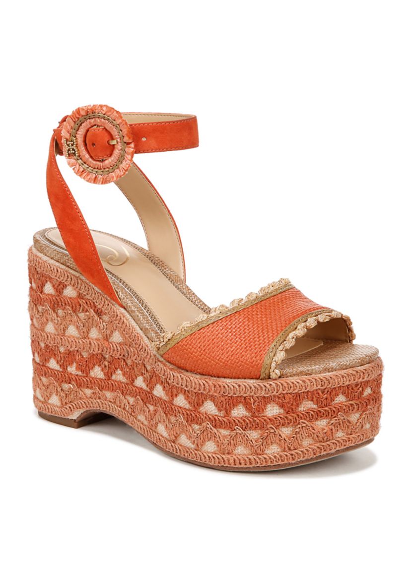 Amber Platform Wedge Sandals