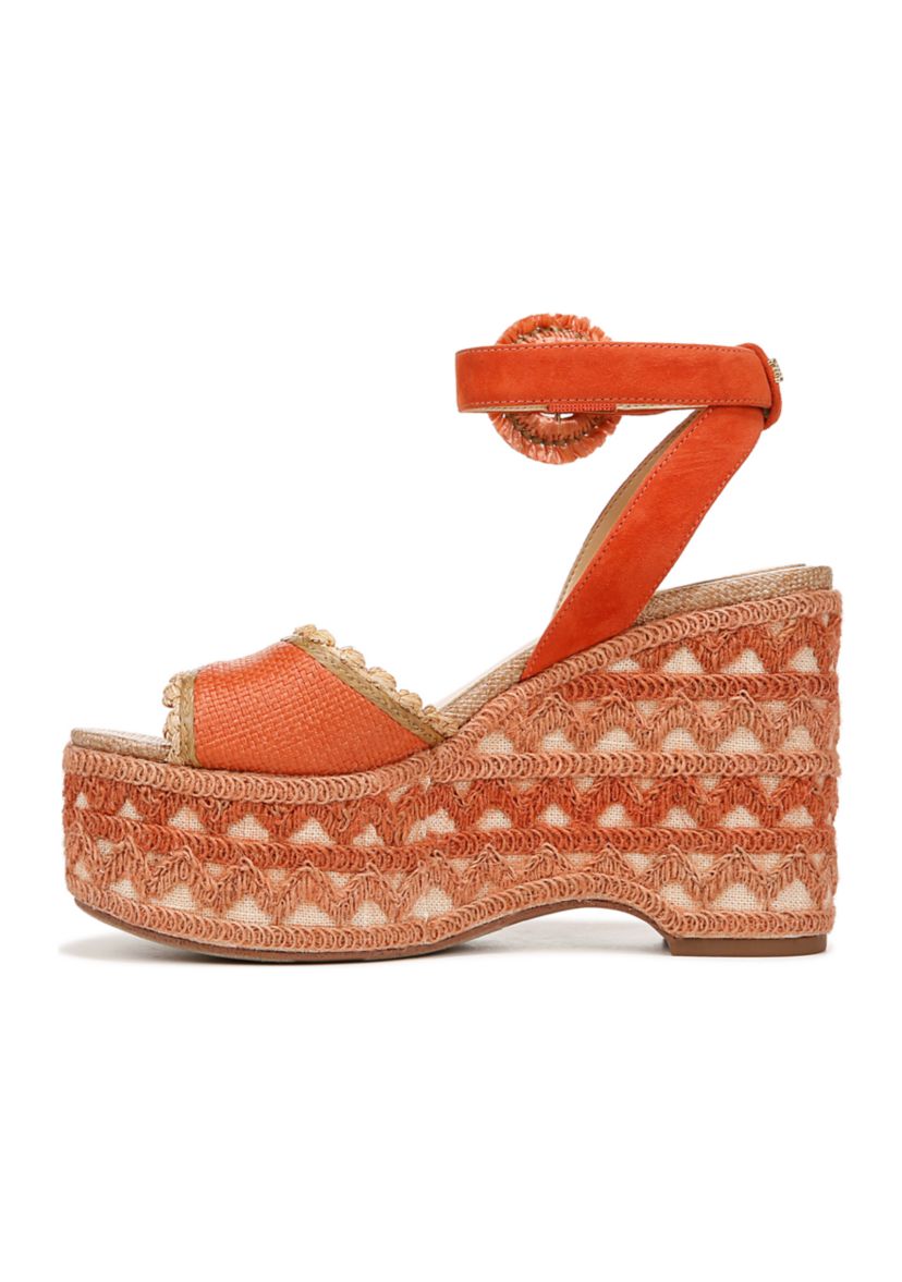 Amber Platform Wedge Sandals