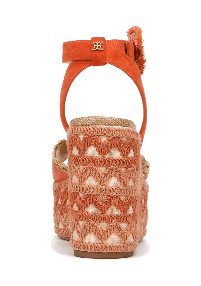 Amber Platform Wedge Sandals