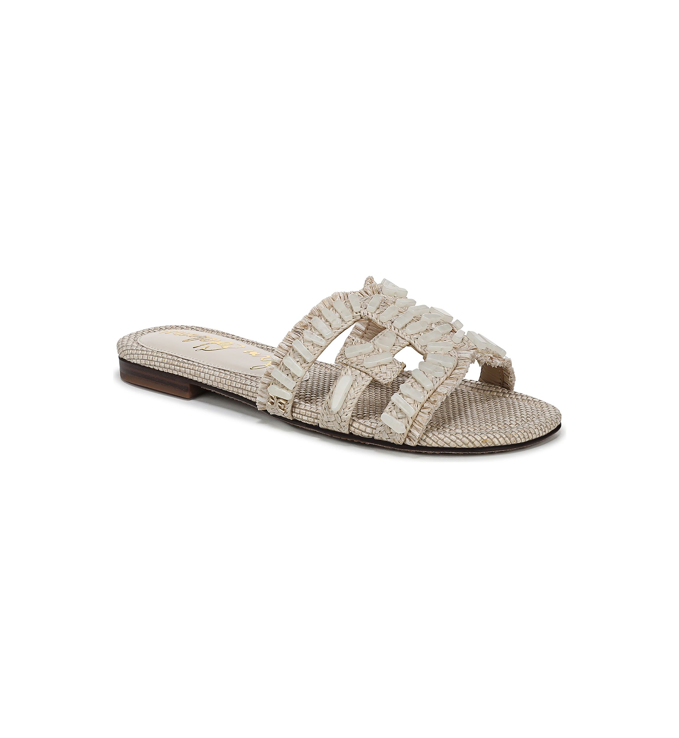 Bay Stone Woven Stone Detail Sandals