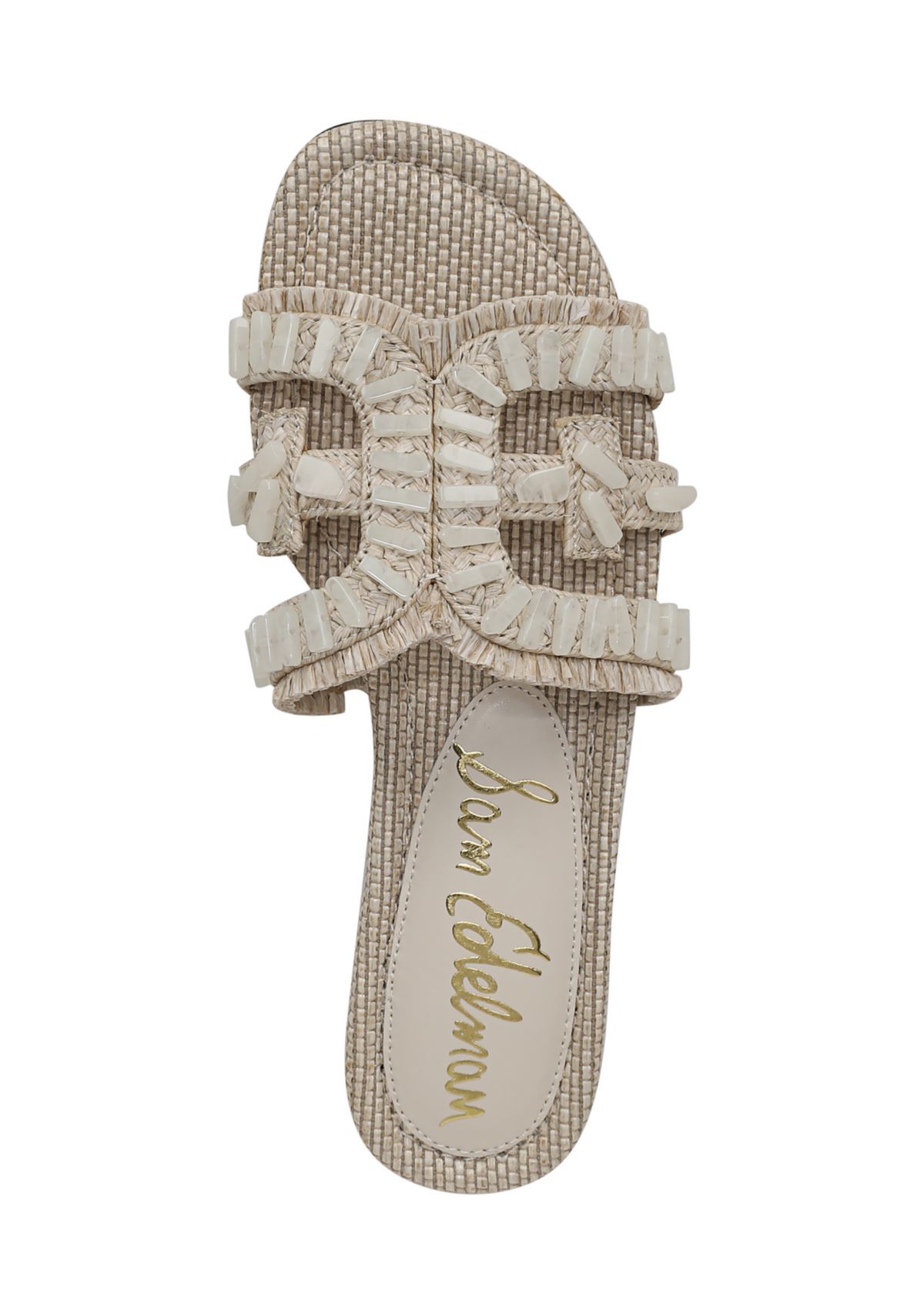 Bay Stone Woven Stone Detail Sandals