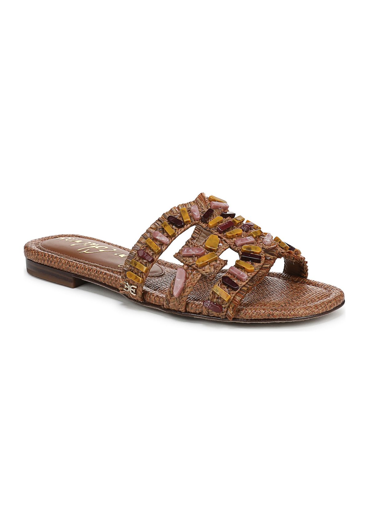 Bay Stone Woven Stone Detail Sandals
