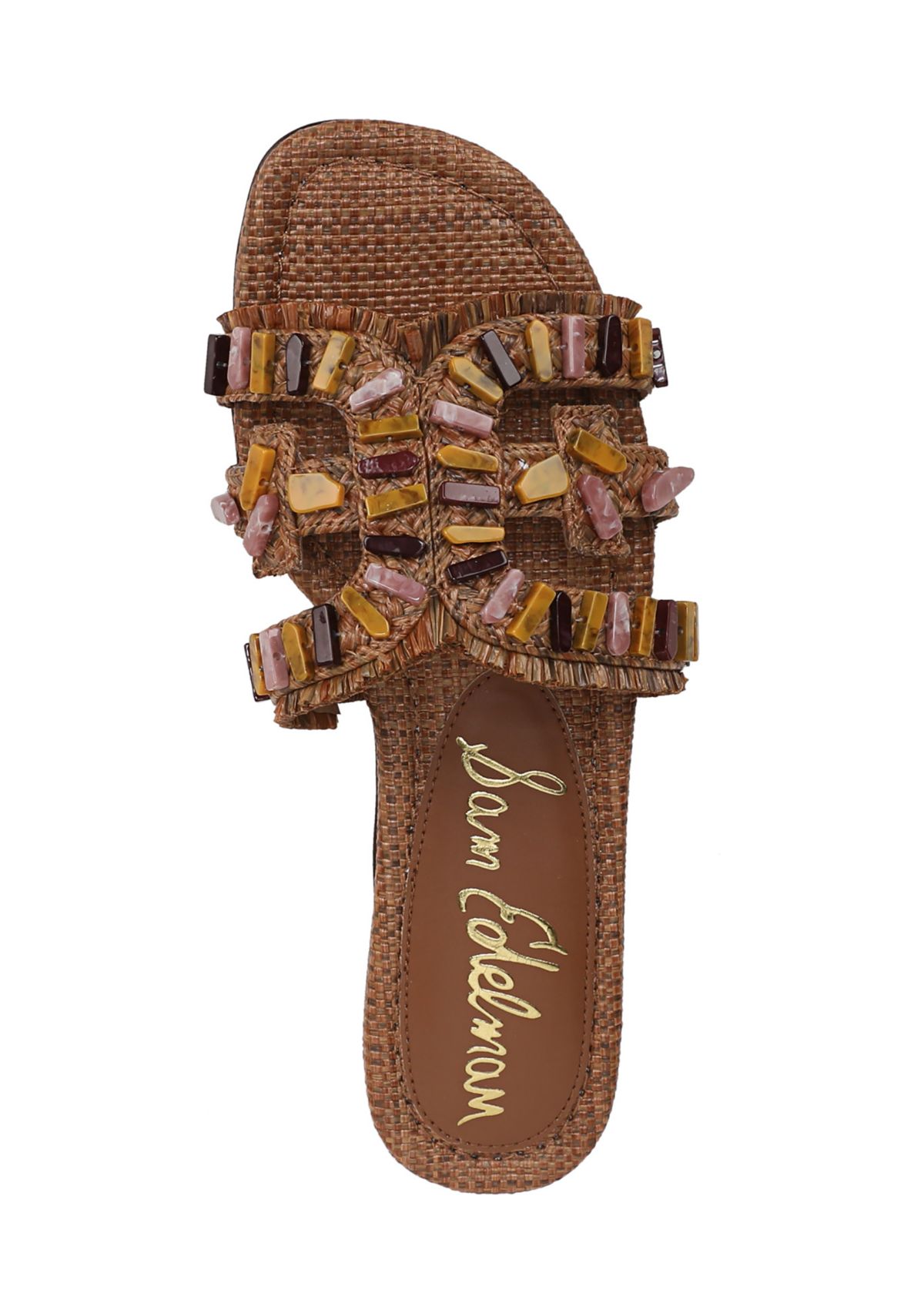 Bay Stone Woven Stone Detail Sandals