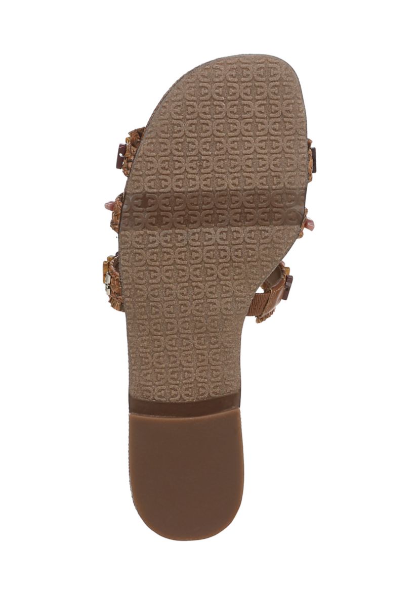 Bay Stone Woven Stone Detail Sandals