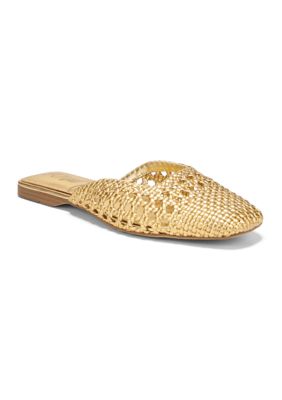 Sam Edelman Women's Nola Mules, Gold, 8M
