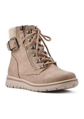Cliffs by White Mountain Women's Hearty Lace-up Boot, 7M