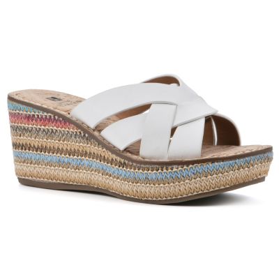 White Mountain Women's Samwell Wedge Sandal