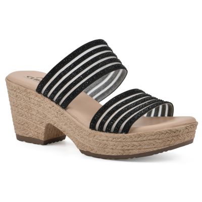 Cliffs by White Mountain Women's Bia Platform Sandal, 9.5M