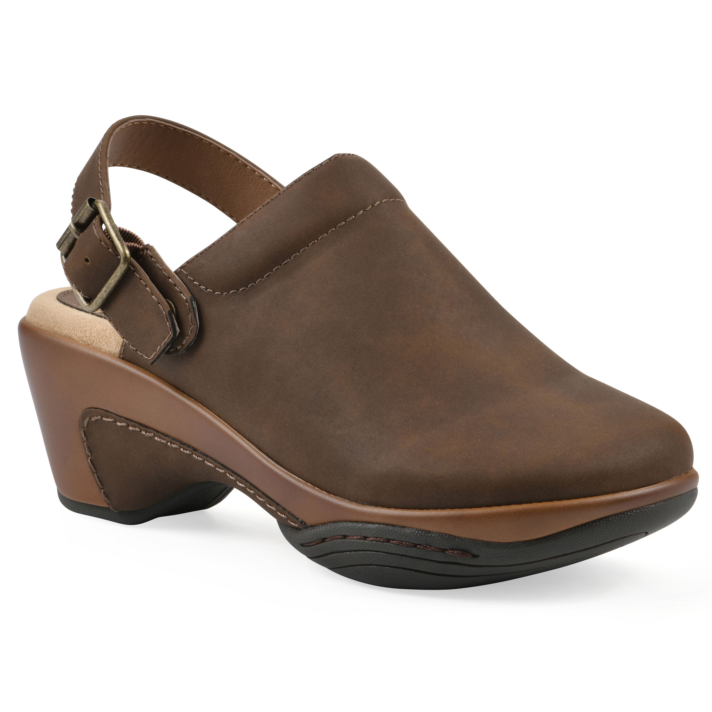 Viewable Slingback Clog