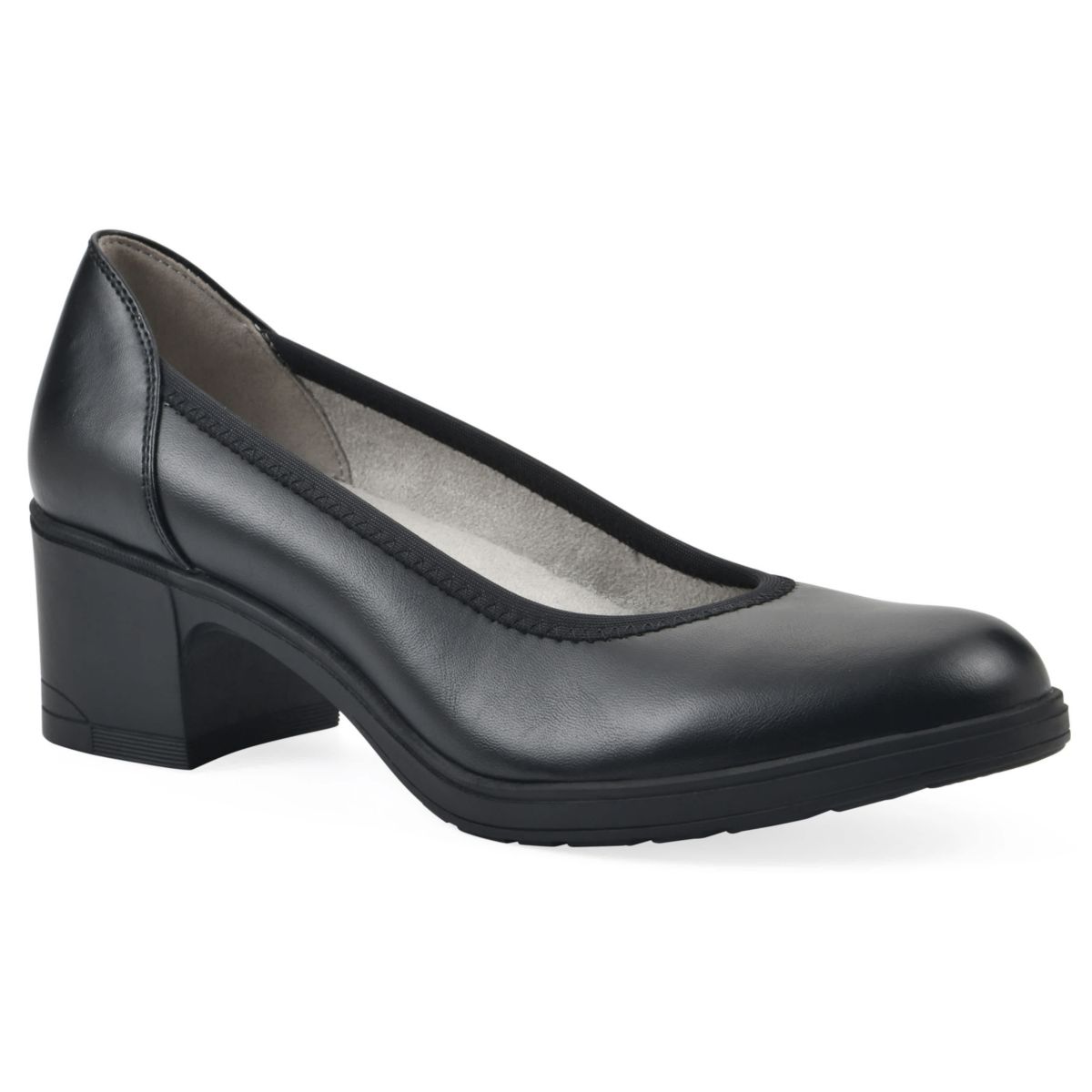 Huntor Block Heel Pump