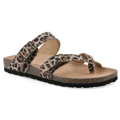 White Mountain Women's Gracie Footbed Sandal, 9M