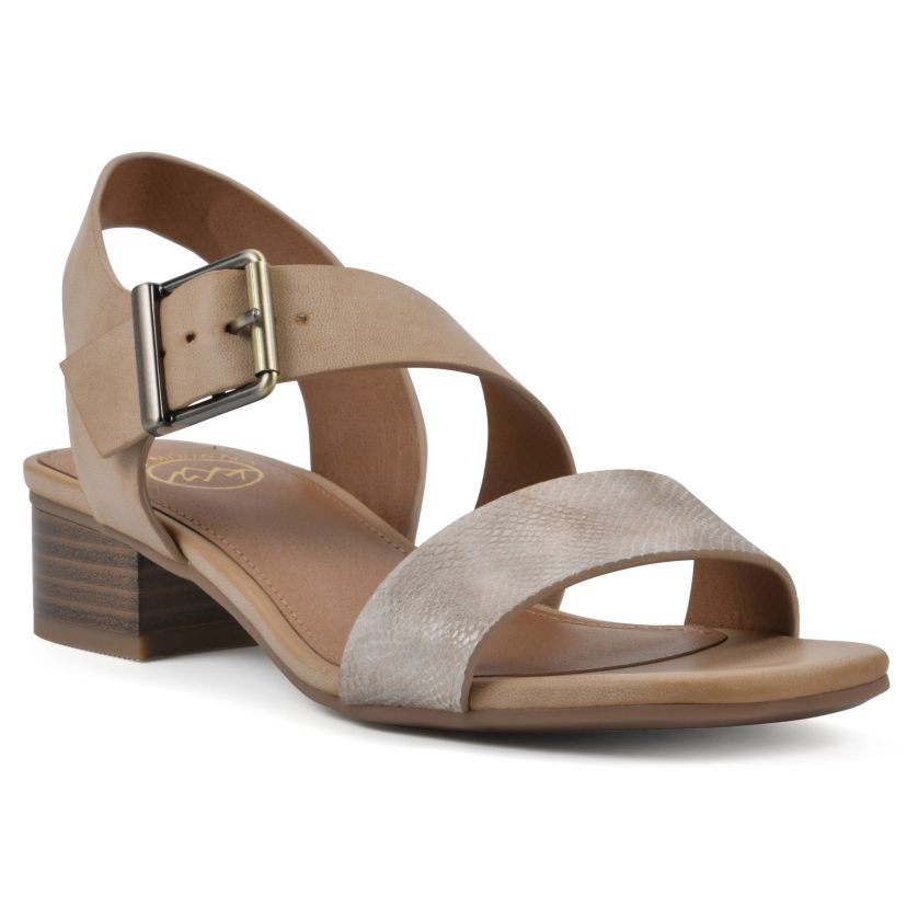 Albatas Low Heel Sandal