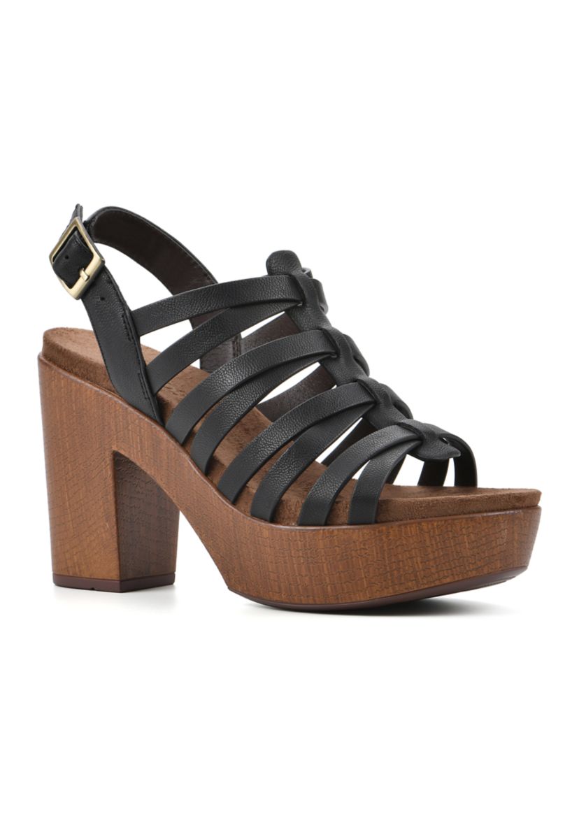 Alliance Platform Heel Sandals