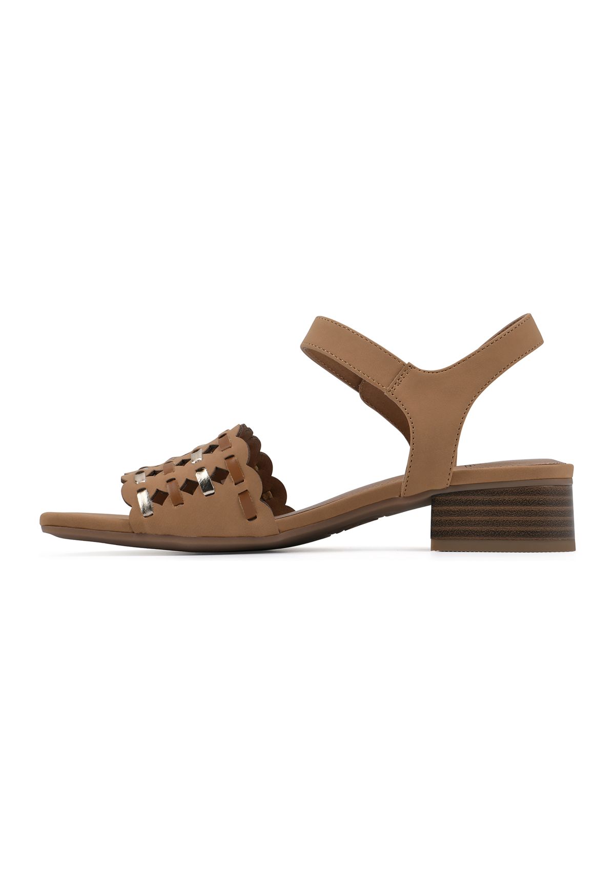 Alumina Low Heel Sandal