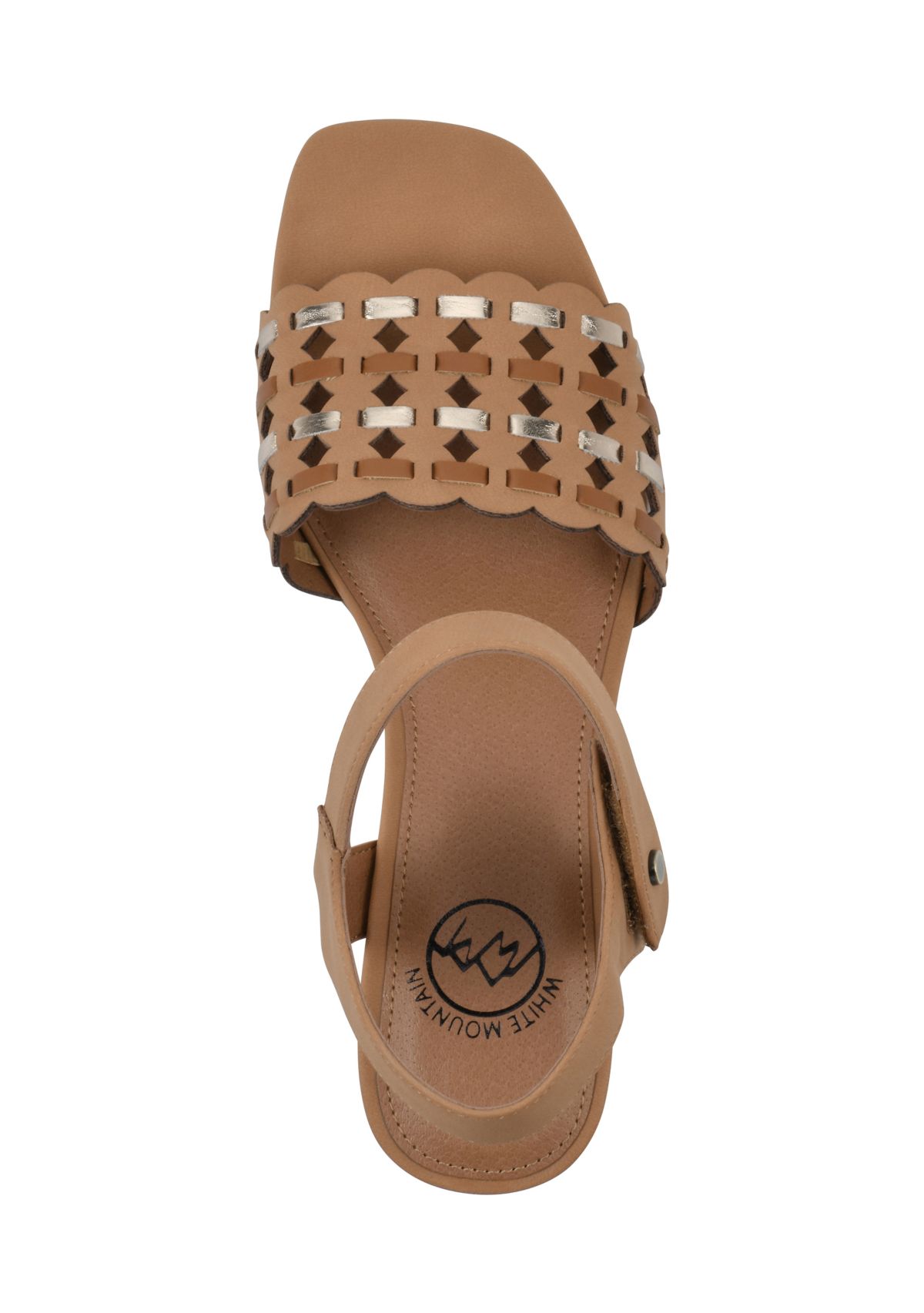 Alumina Low Heel Sandal