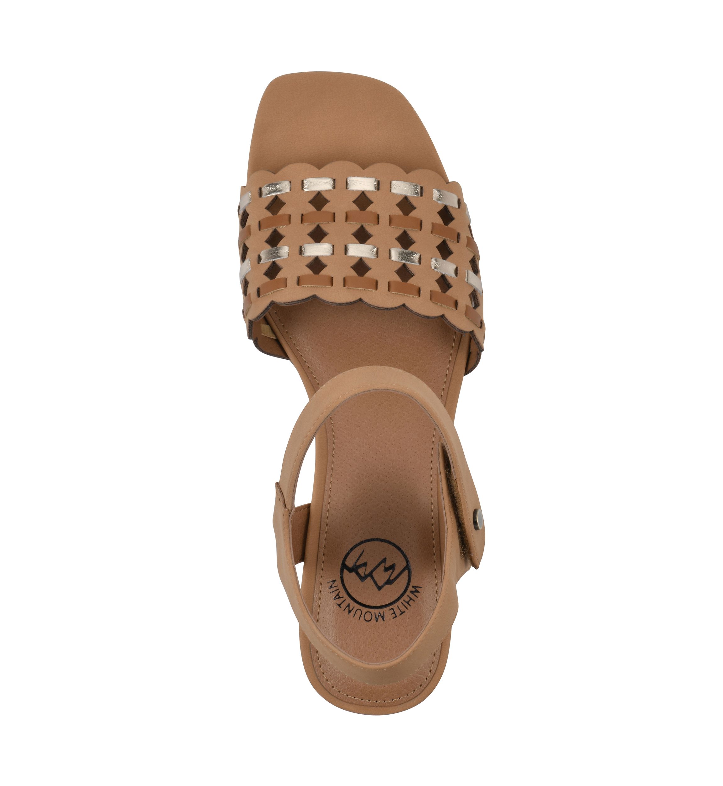 Alumina Low Heel Sandal
