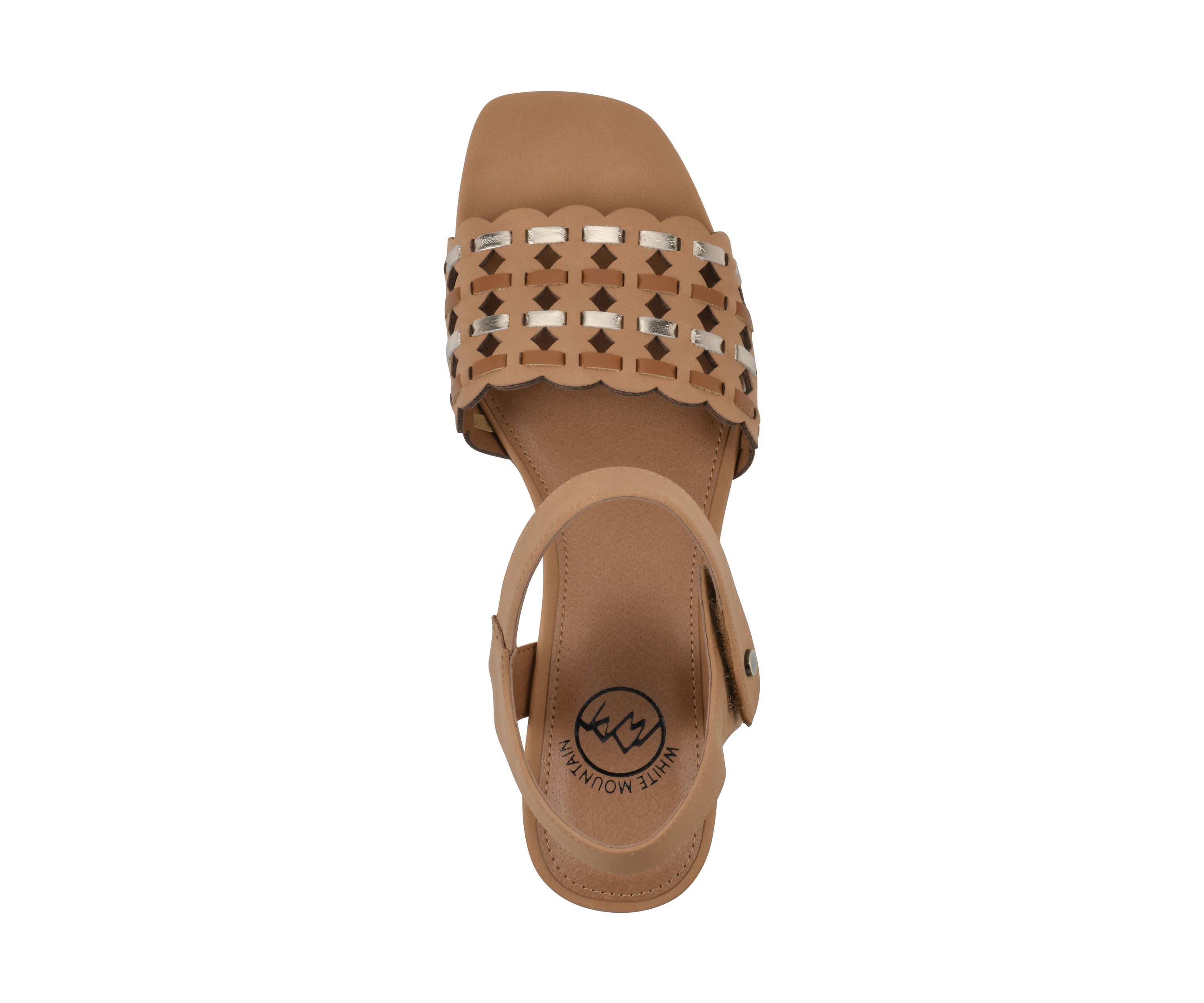 Alumina Low Heel Sandal