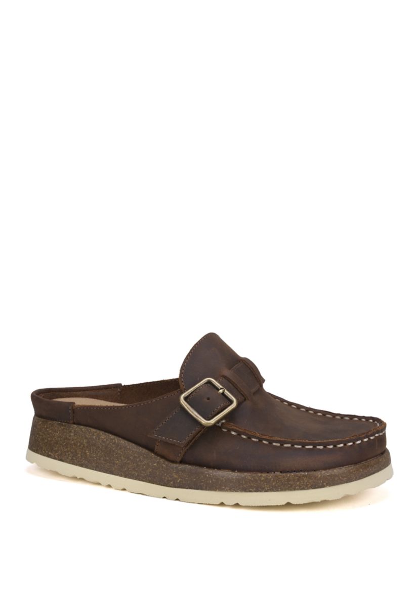 Bayhill Leather Mules