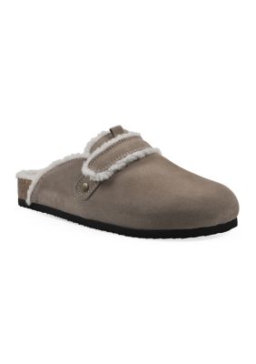 Cliffs by White Mountain Women's Benzini Faux Fur Clogs, 10M