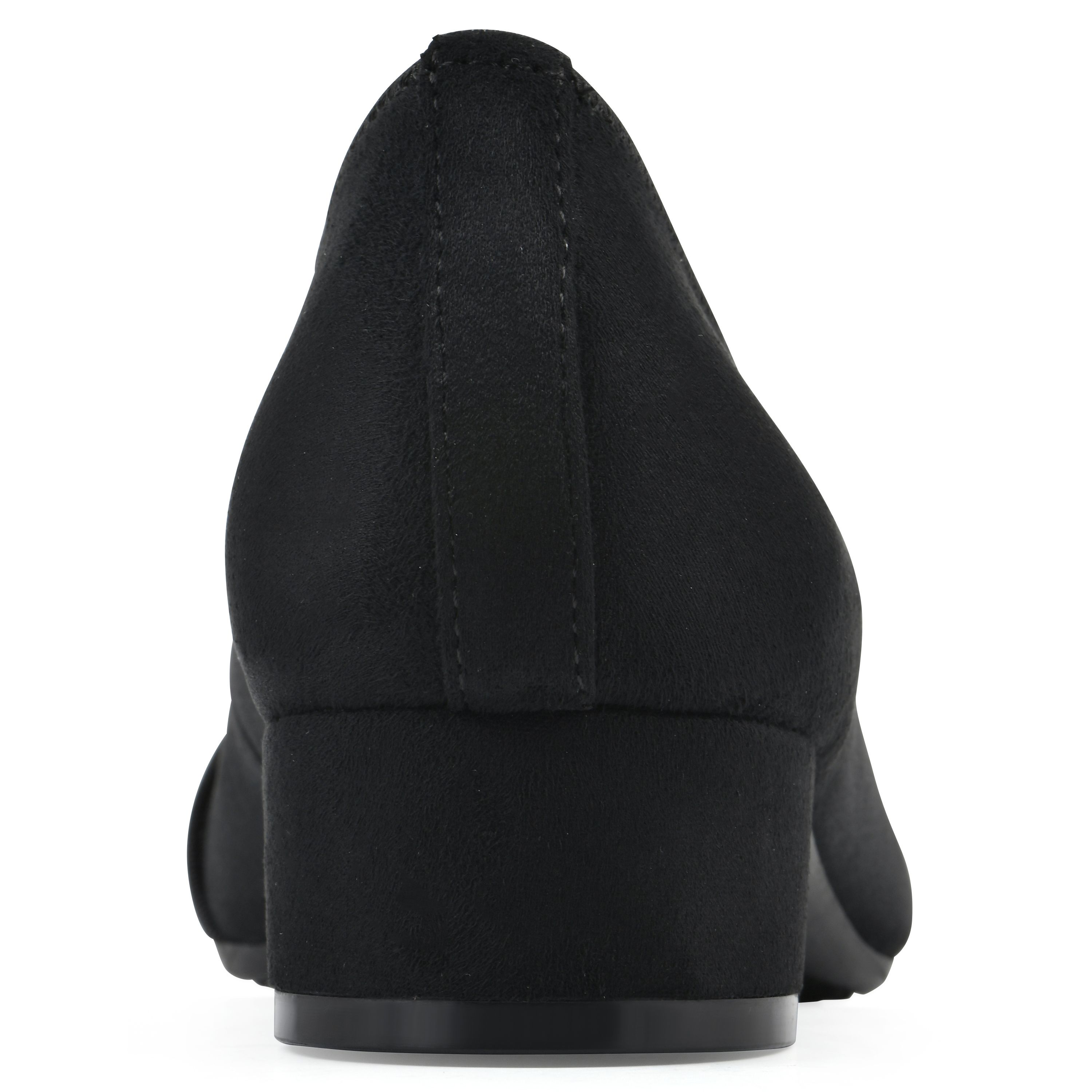 Bordeaux Low Block Heel